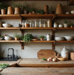16 Open Shelving Ideas for Rustic Kitchen Decor That'll Wow Your Guests!