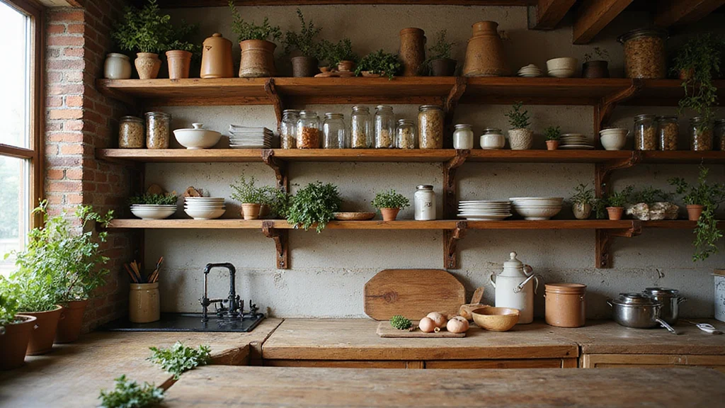 16 Open Shelving Ideas for Rustic Kitchen Decor That'll Wow Your Guests!