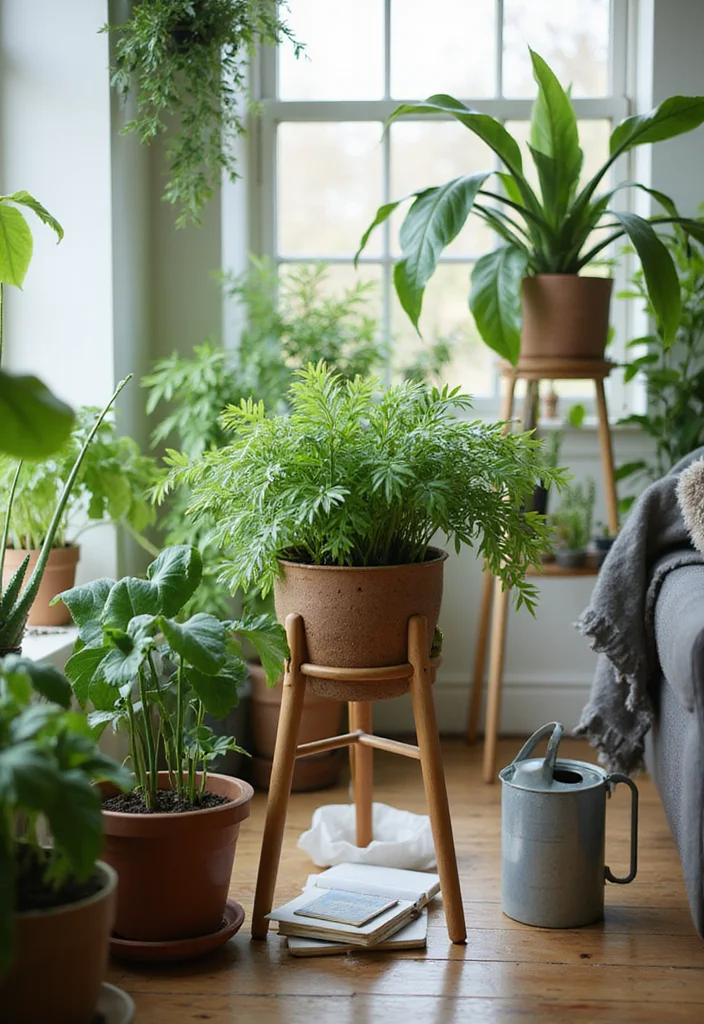 17 Houseplant Decor Tips That Will Make Your Space Irresistible! - 17. Mind Your Plant Care Routine 1