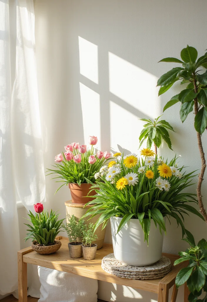 17 Houseplant Decor Tips That Will Make Your Space Irresistible! - 9. Switch Up Your Display Seasonally 1