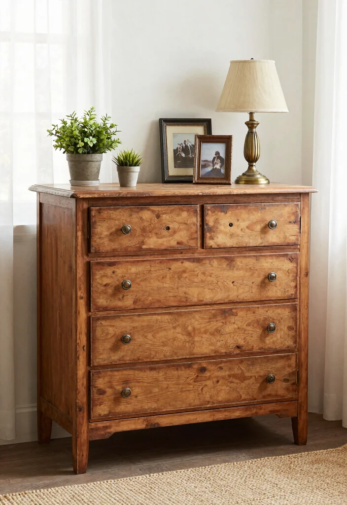 18 Stunning Rustic Farmhouse Furniture Pieces That Will Define Your Style! - 2. Vintage Dresser 1
