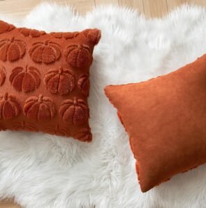 Our Cozy Review: MIULEE’s Rustic Fall Pumpkin Pillows