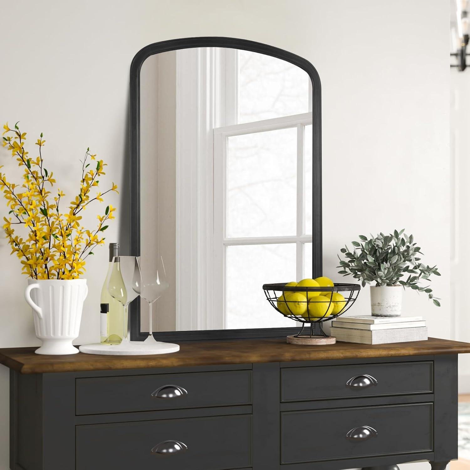 We Review: HOMECOOKIN's Elegant Farmhouse Arched Mirror