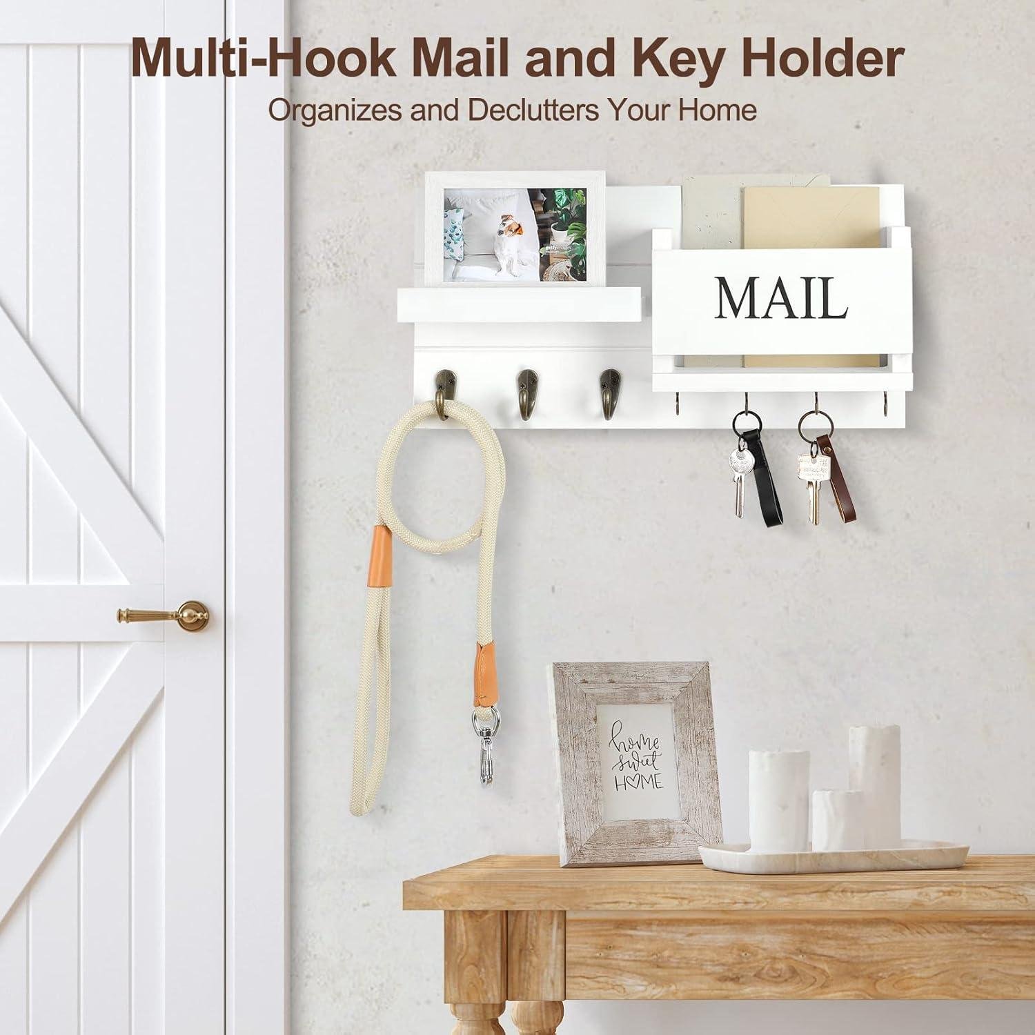 We Review the Rustic Mail & Key Wall Organizer for Your Entryway