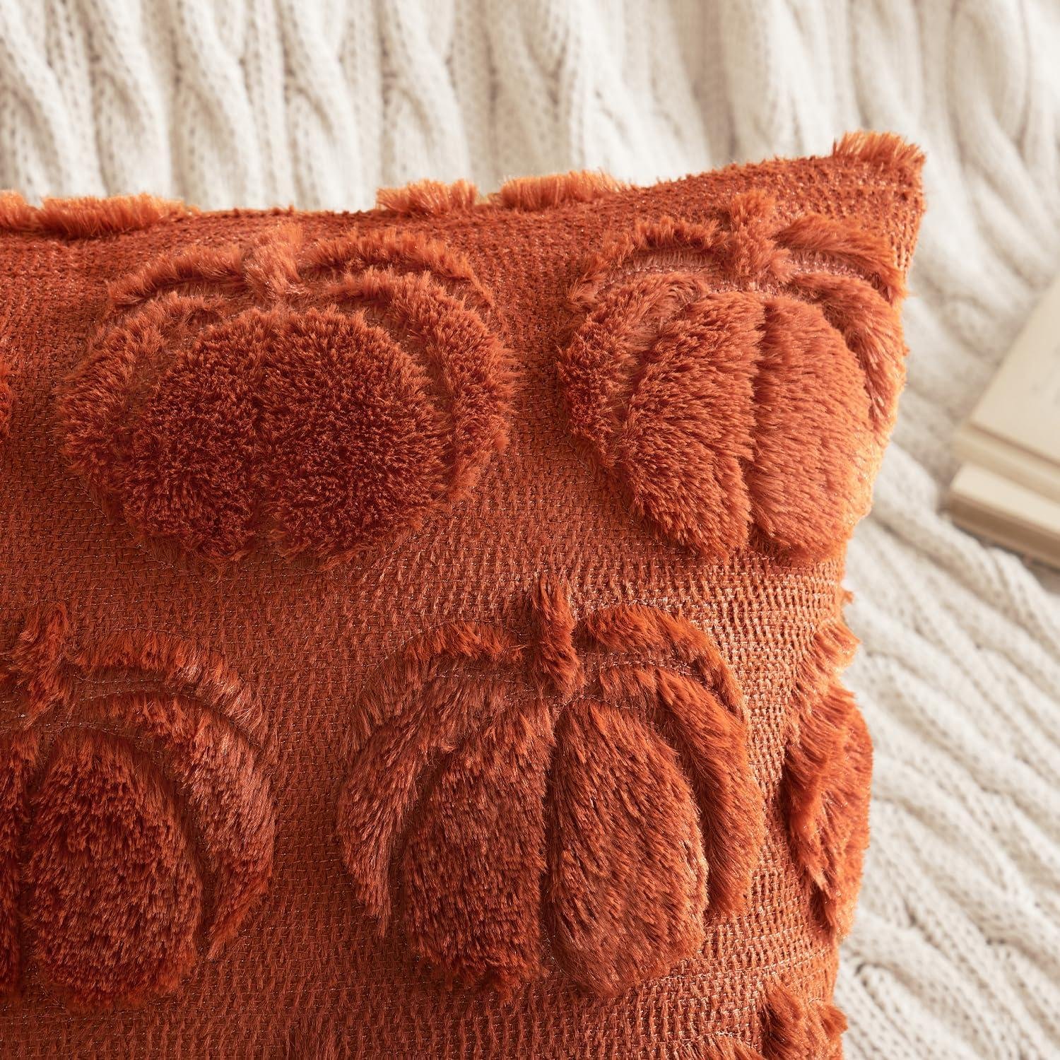 Our Cozy Review: MIULEE's Rustic Fall Pumpkin Pillows