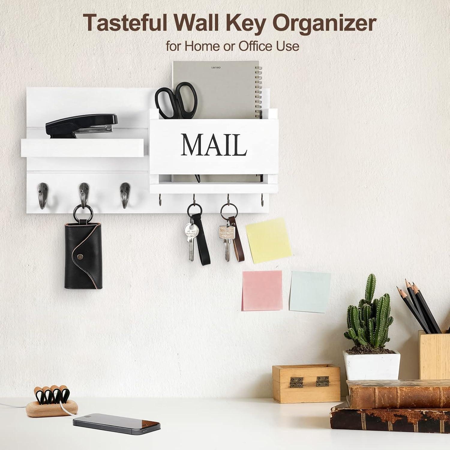 We Review the Rustic Mail & Key Wall Organizer for Your Entryway