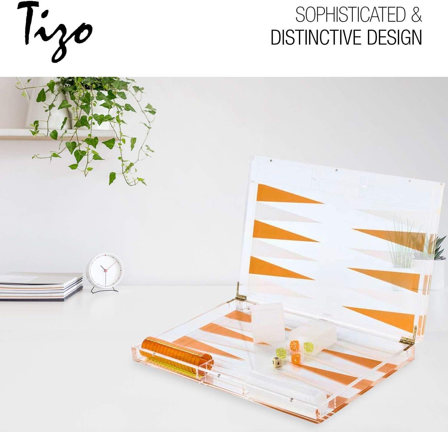 TIZO Lucite Backgammon Set Review: Worth It in 2026?