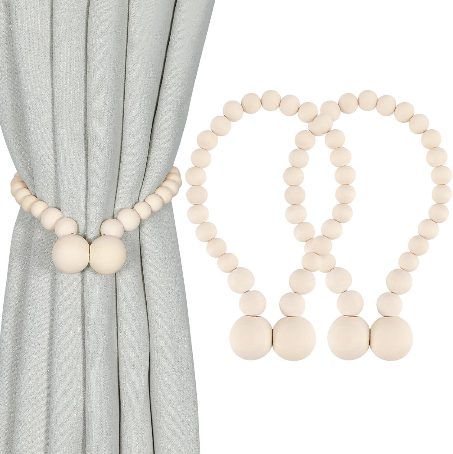 Rustic Elegance: Our Review of KLOGTSIND Magnetic Curtain Tiebacks