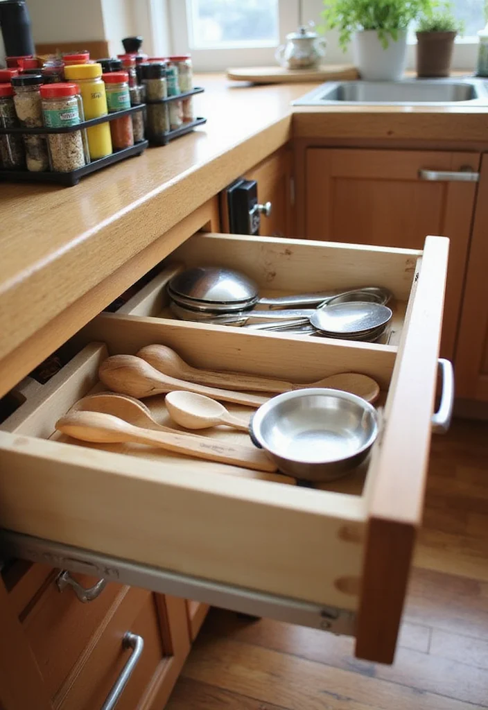 10 Quick DIY Home Organization Fixes to Create a Stress-Free Home! - 2. Clever Kitchen Drawer Solutions 1