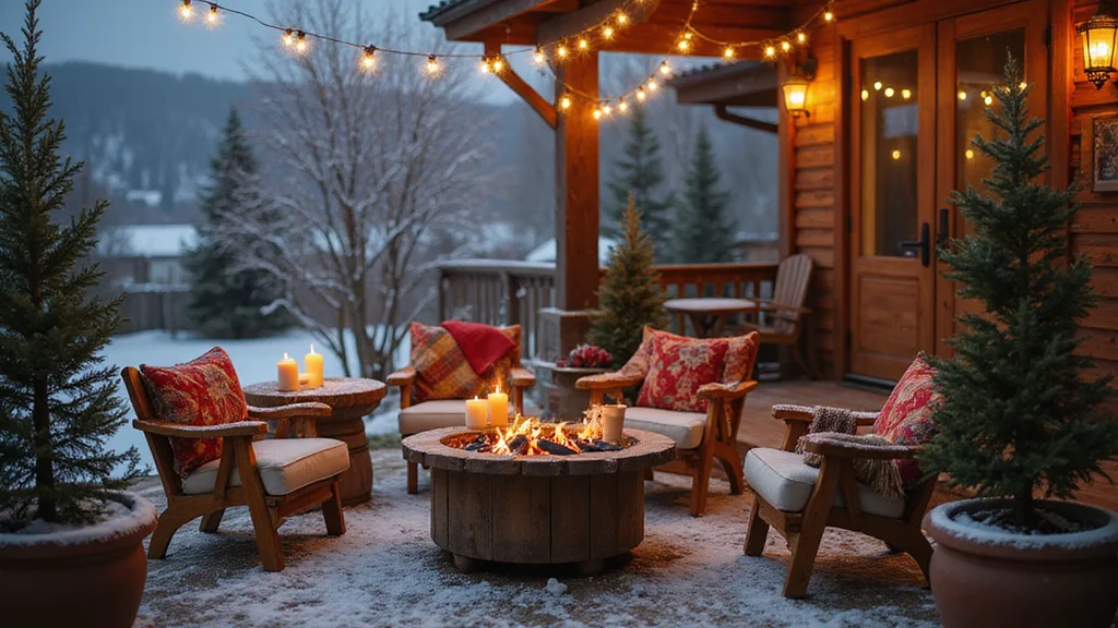 10 Winter Patio Ideas That Will Keep You Warm and Cozy All Season Long!