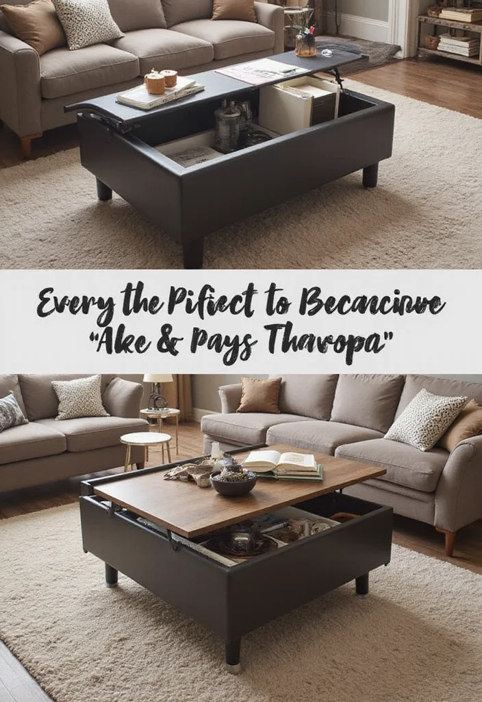 14 Cozy Living Room Decor Trends You Need to Try Right Now! - 9. Multi-Functional Furniture 1