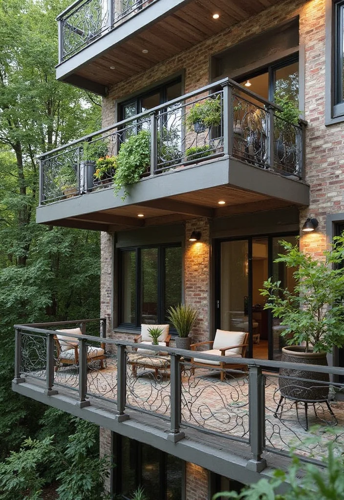 14 Wood Balcony Railings That Blend Safety with Style (Your Guests Will Be Impressed!) - 13. Customizable Modular Rail Systems 1