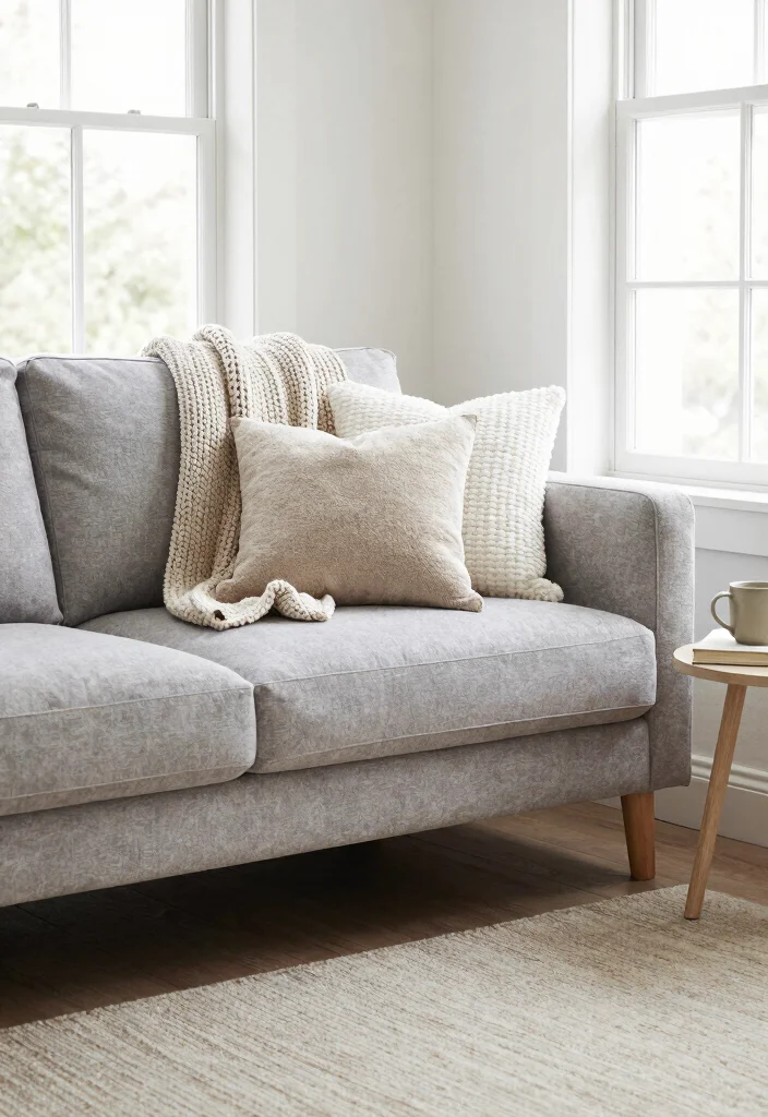 15 Minimalist Home Accents That Will Transform Your Space into a Calm Oasis! - 2. Soft Textiles 1