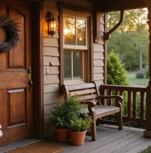 15 Rustic Front Door Ideas That’ll Make Your Home Feel Like a Cozy Retreat!
