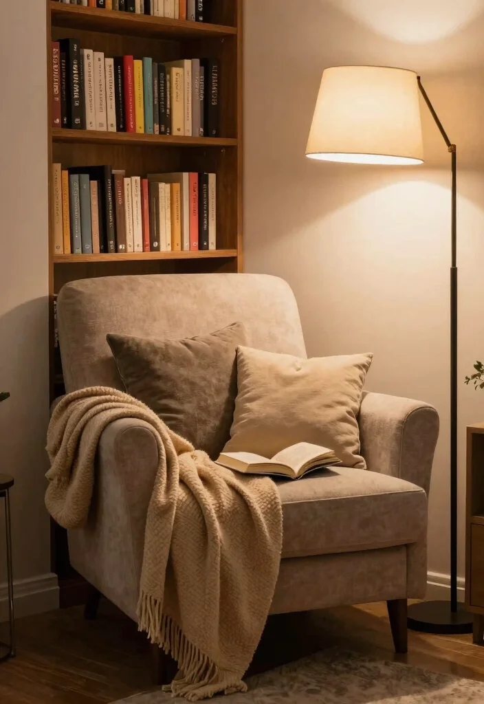 16 Cozy Living Room Ideas That Are Trending Right Now (Don't Miss #11!) - 10. Cozy Reading Nooks 1