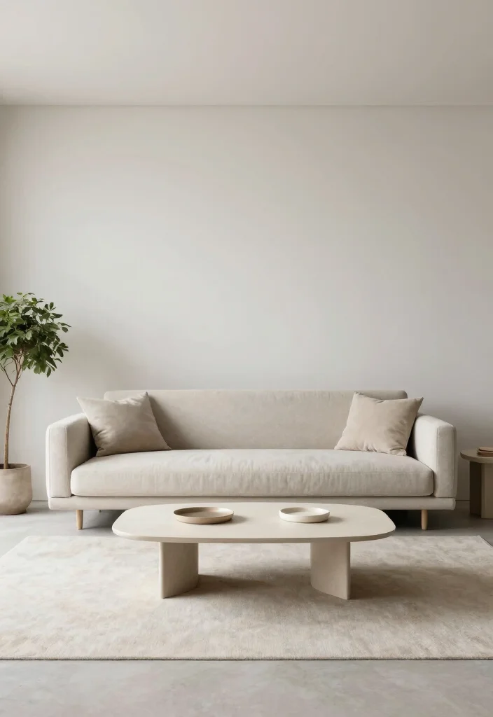 16 Cozy Living Room Ideas That Are Trending Right Now (Don't Miss #11!) - 4. Minimalist Style 1