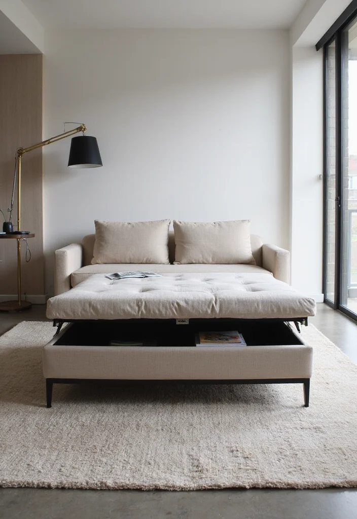 16 Cozy Living Room Ideas That Are Trending Right Now (Don't Miss #11!) - 7. Multi-Functional Furniture 1