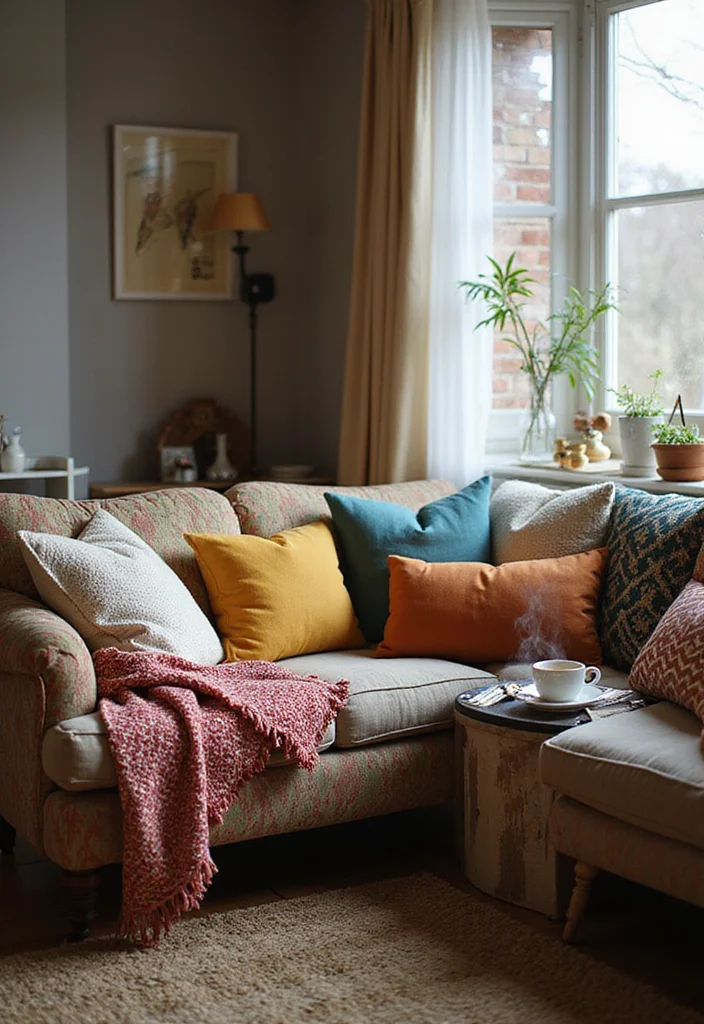 17 Unique Vintage Home Accents You Never Knew You Needed (Prepare to Be Inspired!) - 10. Vintage Throws and Pillows 1