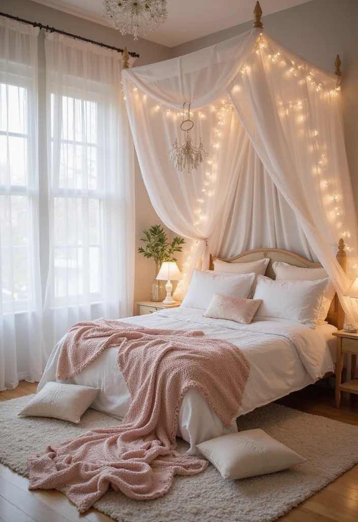 20 Luxurious Bedroom Styles That'll Make You Feel Like Royalty (Don't Miss #5!) - 11. Ethereal Dreamscape 1