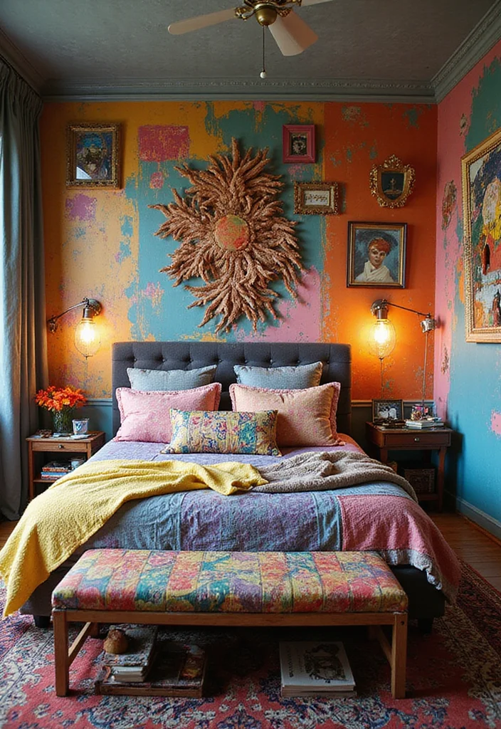 20 Luxurious Bedroom Styles That'll Make You Feel Like Royalty (Don't Miss #5!) - 18. Artistic Expression 1