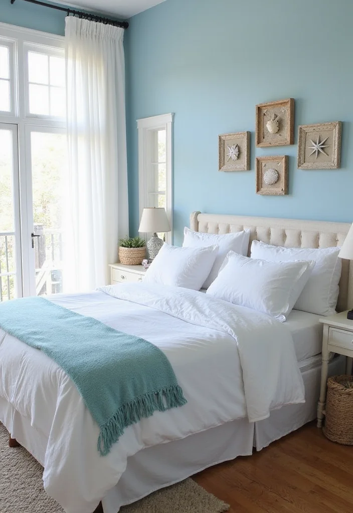 20 Luxurious Bedroom Styles That'll Make You Feel Like Royalty (Don't Miss #5!) - 6. Coastal Calm 1