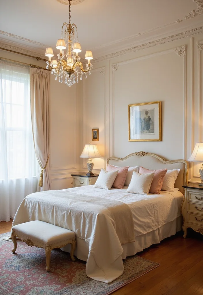 20 Luxurious Bedroom Styles That'll Make You Feel Like Royalty (Don't Miss #5!) - 8. Classic Elegance 1