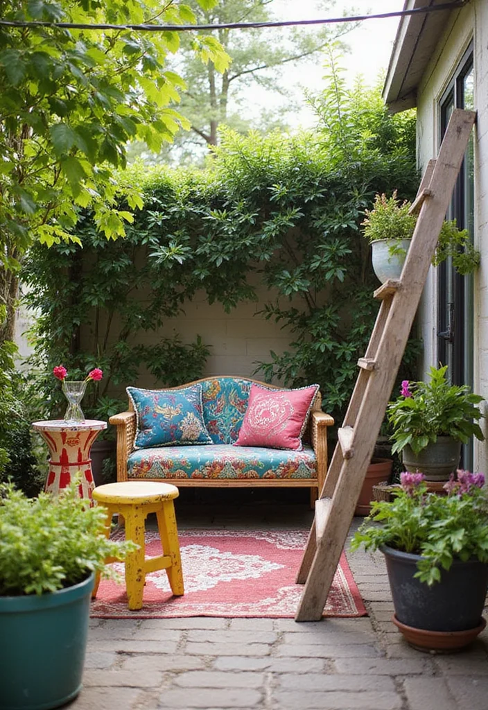 25 Patio Furniture Ideas for a Stylish and Comfortable Outdoor Space! - 5. Unique Accent Pieces 1