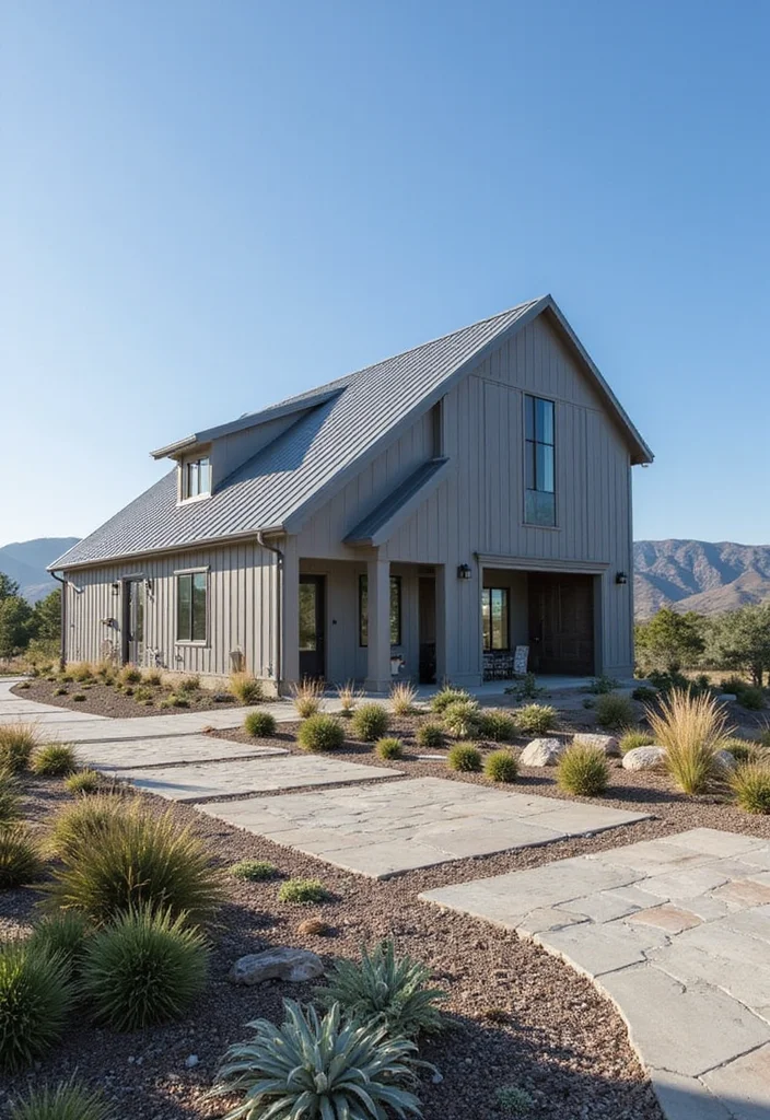 15 Jaw-Dropping Barndominium Siding Ideas That'll Transform Your Home (Check Out #11!) - 2. Contemporary Metal Panels 1
