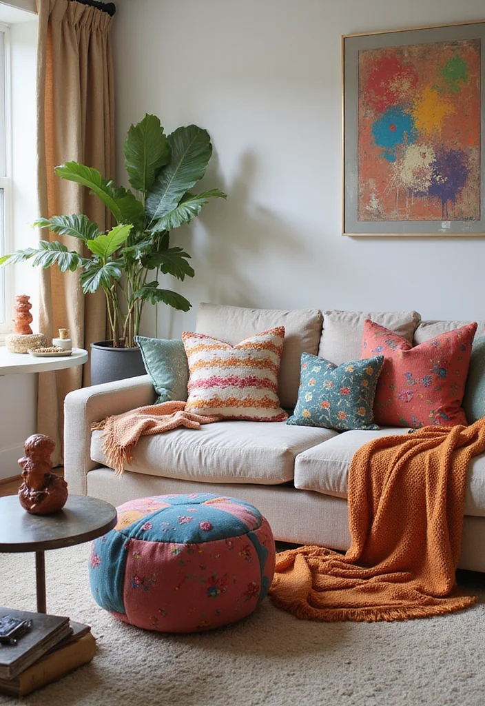 18 Cozy Living Room Ideas That'll Make Your Home Feel Like a Hug (You Won't Want to Leave #12!) - 12. Whimsical Decor Pieces 1