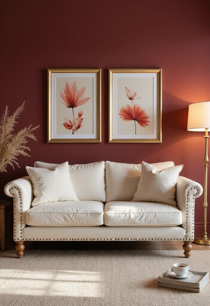 18 Cozy Living Room Ideas That'll Make Your Home Feel Like a Hug (You Won't Want to Leave #12!) - 2. Warm Color Palettes 1