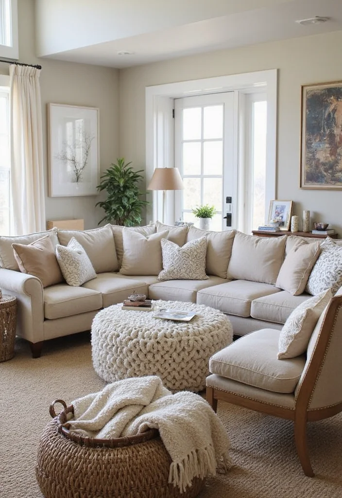 18 Cozy Living Room Ideas That'll Make Your Home Feel Like a Hug (You Won't Want to Leave #12!) - 3. Inviting Seating Arrangements 1