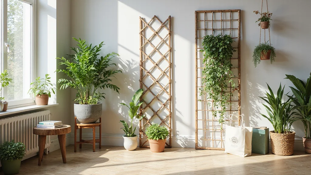6 Innovative Trellis Designs for Indoor Plants - Elevate Your Home Decor