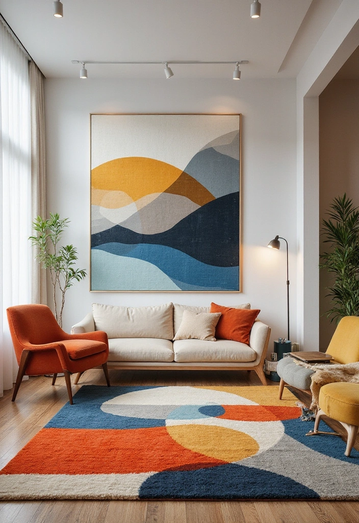 7 Affordable Adirondack Area Rugs That Look Like a Million Bucks (Number 5 is a Must-See!) - 7. Artistic Flair 1