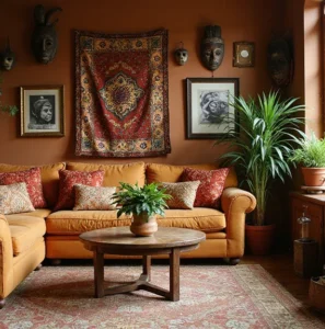 15 Stunning Afrohemian Decor Ideas That Will Transform Your Living Room Into a Cultural Oasis!