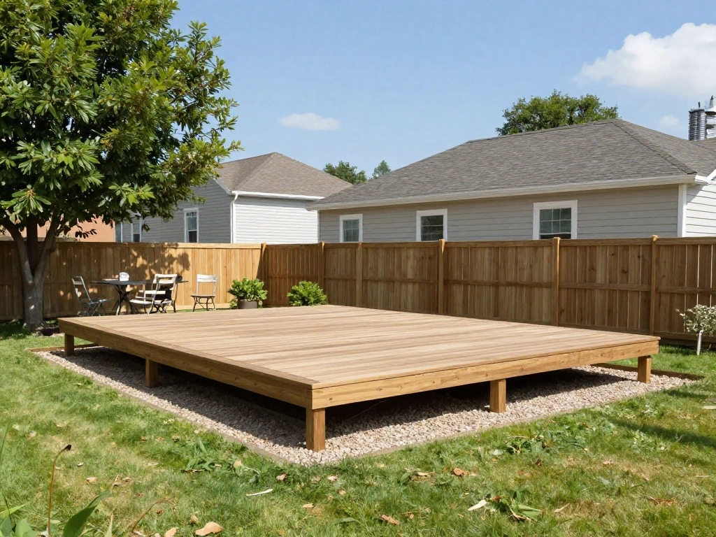 How to Build a Floating Deck That Will Transform Your Backyard Oasis - Step 8: Clean Up the Area 1